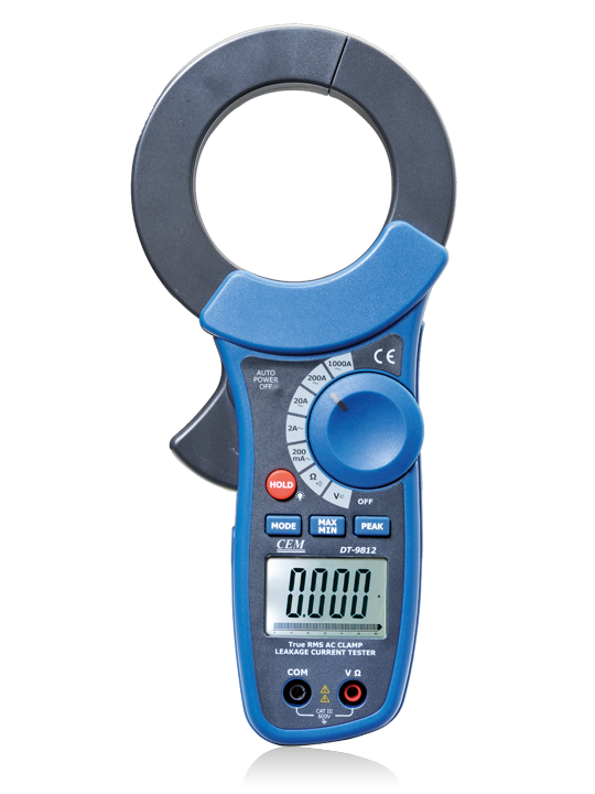 DT-9812 เครื่องทดสอบกระแสไฟรั่ว