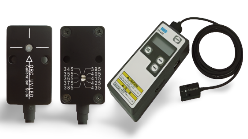 ORC รุ่นUV-LED-CS01เครื่องวัดค่าความเข้มแสงและยูวี,UV-LED Intensity and Energy Meter with separate Sensor for standard Wavelength ranges