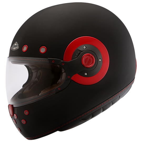 หมวกกันน็อค SMK รุ่น Eldorado ลาย Matt Black MA230