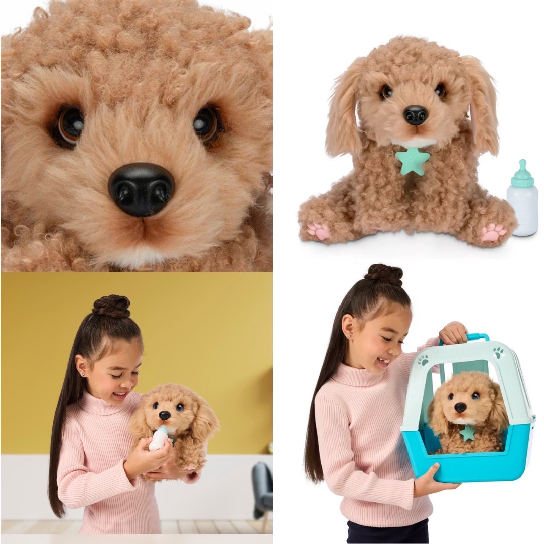 นำเข้า 🇺🇸 Live Pets My Really Real Puppy ✨ Curley The Cavoodle - เพื่อนรักขนฟูตัวใหม่ของคุณ 🐶 ราคา 2,990 บาท