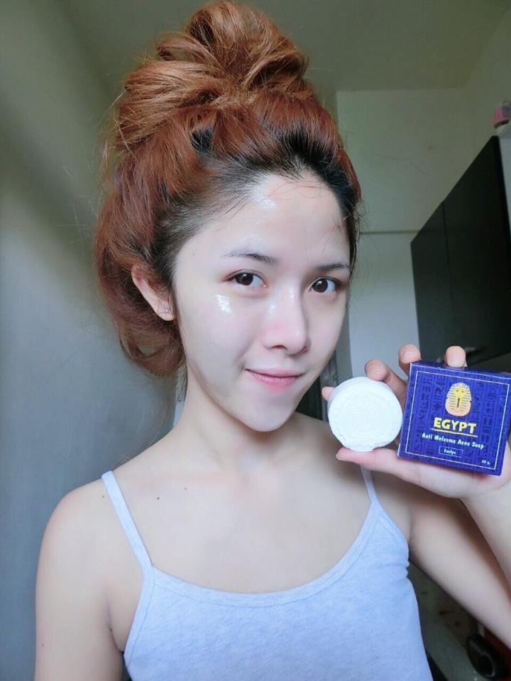 สบู่หน้าใสอียิปต์ (Egypt Anti Melasma Acne Soap By Evelyn)