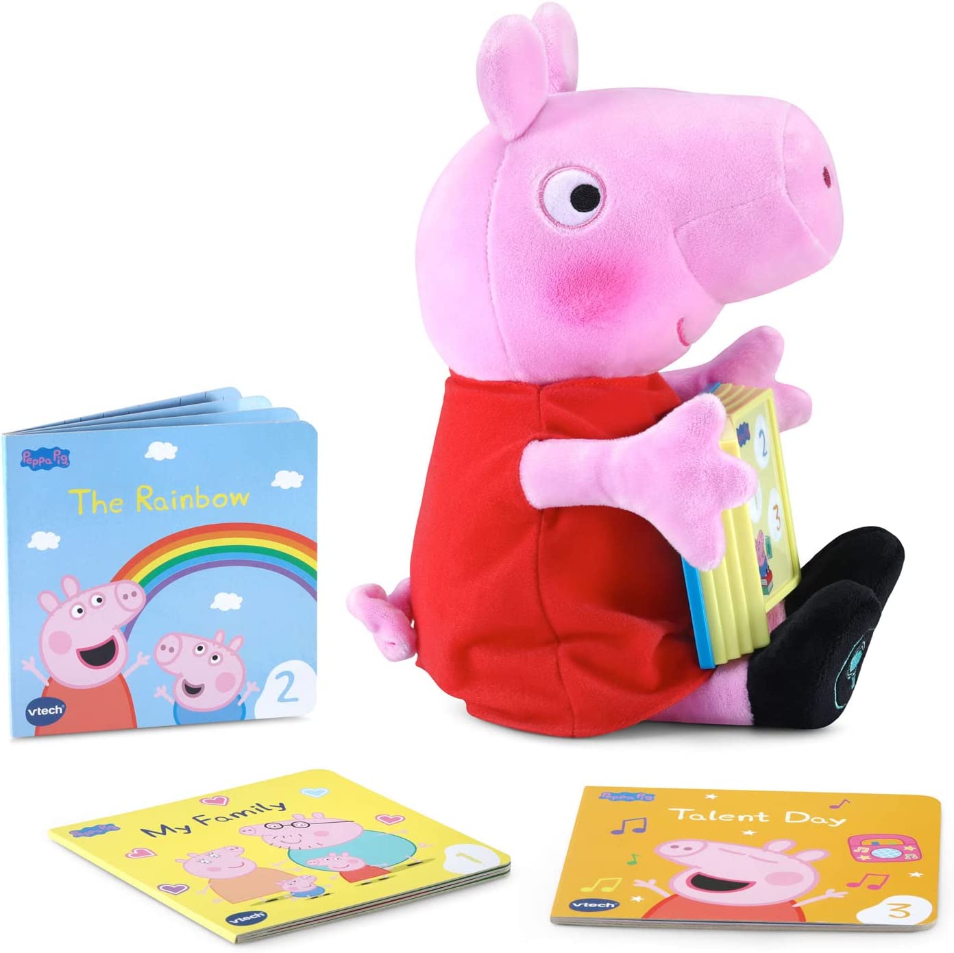 ตุ๊กตา VTech Peppa Pig Read with Me Peppa, Pink ราคา 2190.- บาท