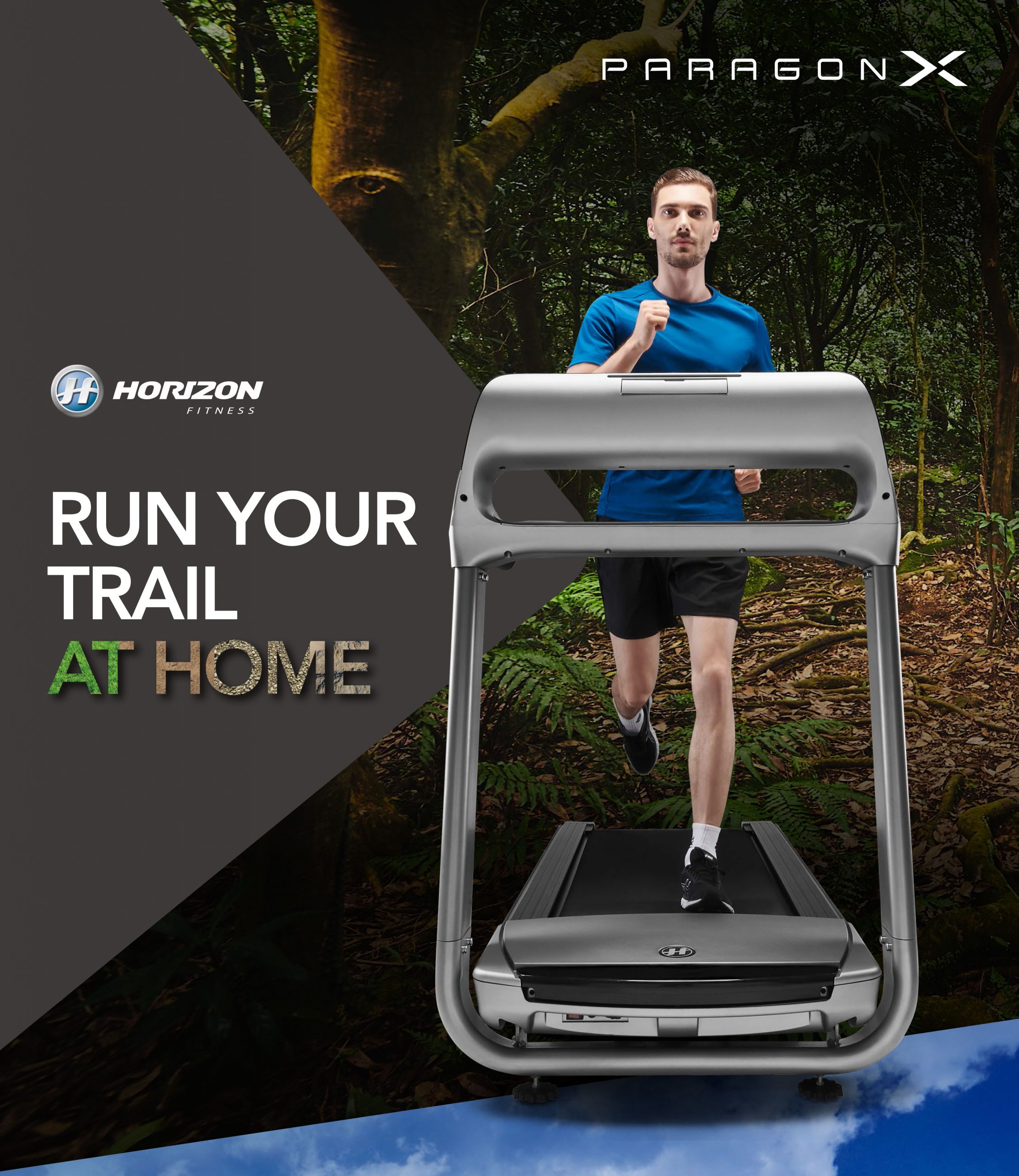 ลู่วิ่งไฟฟ้า Horizon ParagonX