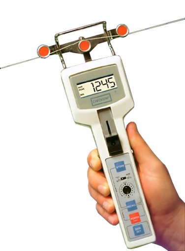 Shimpo รุ่นDTMX-1Cเครื่องวัดความตึงสลิงและเส้นลวดมีช่องต่อสัญาญออกเอ้าท์พุท(with output)Digital Hand Held Tension MetersDTMX-20C Max.Load 1000g..