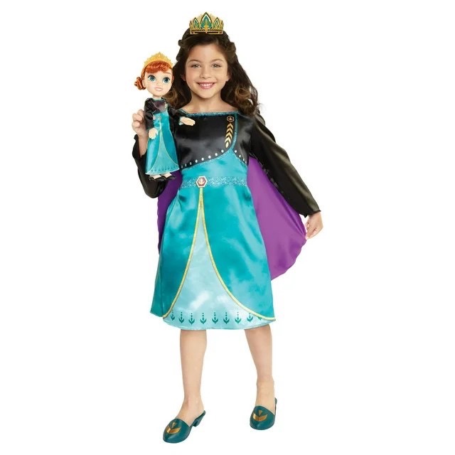 นำเข้า🇺🇸 ชุดเซ็ทเจ้าหญิงอันนาพร้อมตุ๊กตาDisney Frozen Anna Toddler Doll with Child Sized Dress and Accessories ,เหมาะสำหรับเด็ก3+ ราคา1,690 บาท