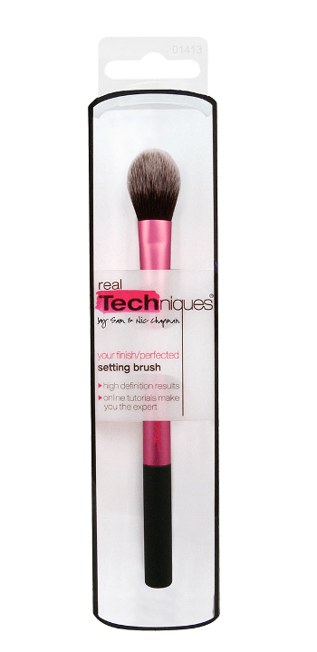 REAL TECHNIQUES :: Setting Brush แปรงขนสังเคราะ หัวแบนกลม สำหรับไฮไลท์เฉดสี เพิ่มความโดนเด่นให้กับดวงตาคุณ