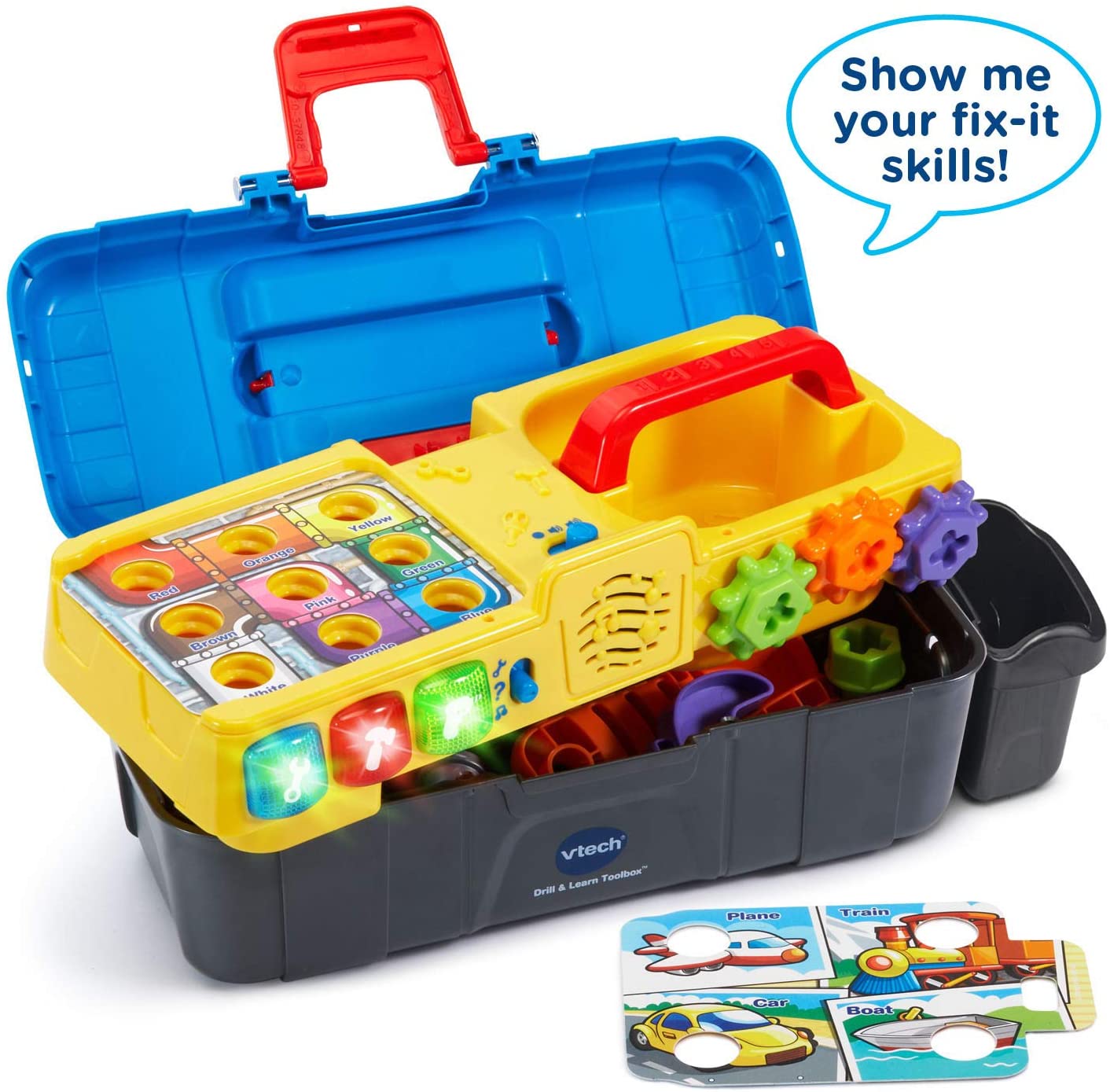 VTech Drill and Learn Toolbox With Working Drill and Tools ราคา 1,890 - บาท