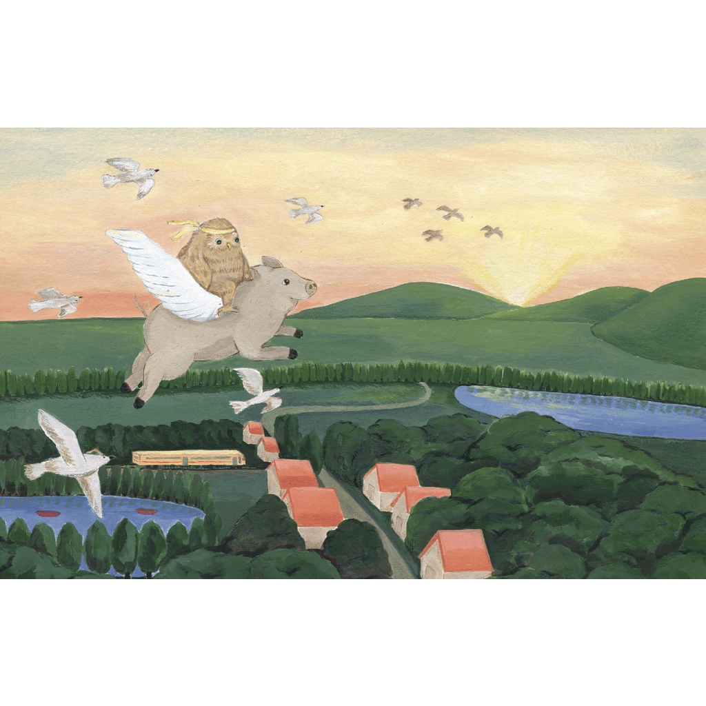 นกฮูกที่ไม่เคยบิน (ปกแข็ง) 3-5 ปี