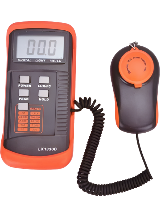 Ritek รุ่นLX-1330Bเครื่องวัดแสงดิจิตอล,Digital light meter 200,000Lux FC photometer
