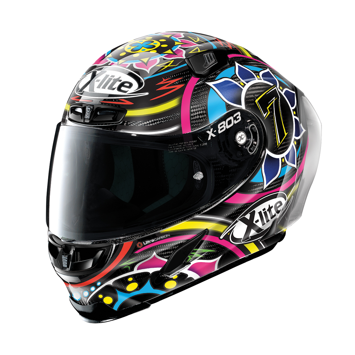 หมวกกันน็อค X-LITE รุ่น X-803RS ลาย UCARBON REPLICA C.DAVIES 23