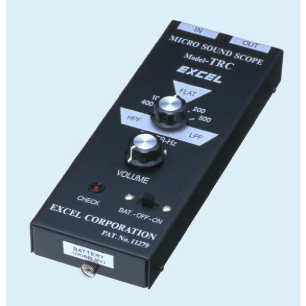 Excel รุ่นTRCไมโครซาวน์สโคปMicro Sound Scope,Frequency Band:20~20kHz,Voltage Amplification:60dB,Output:107Ω