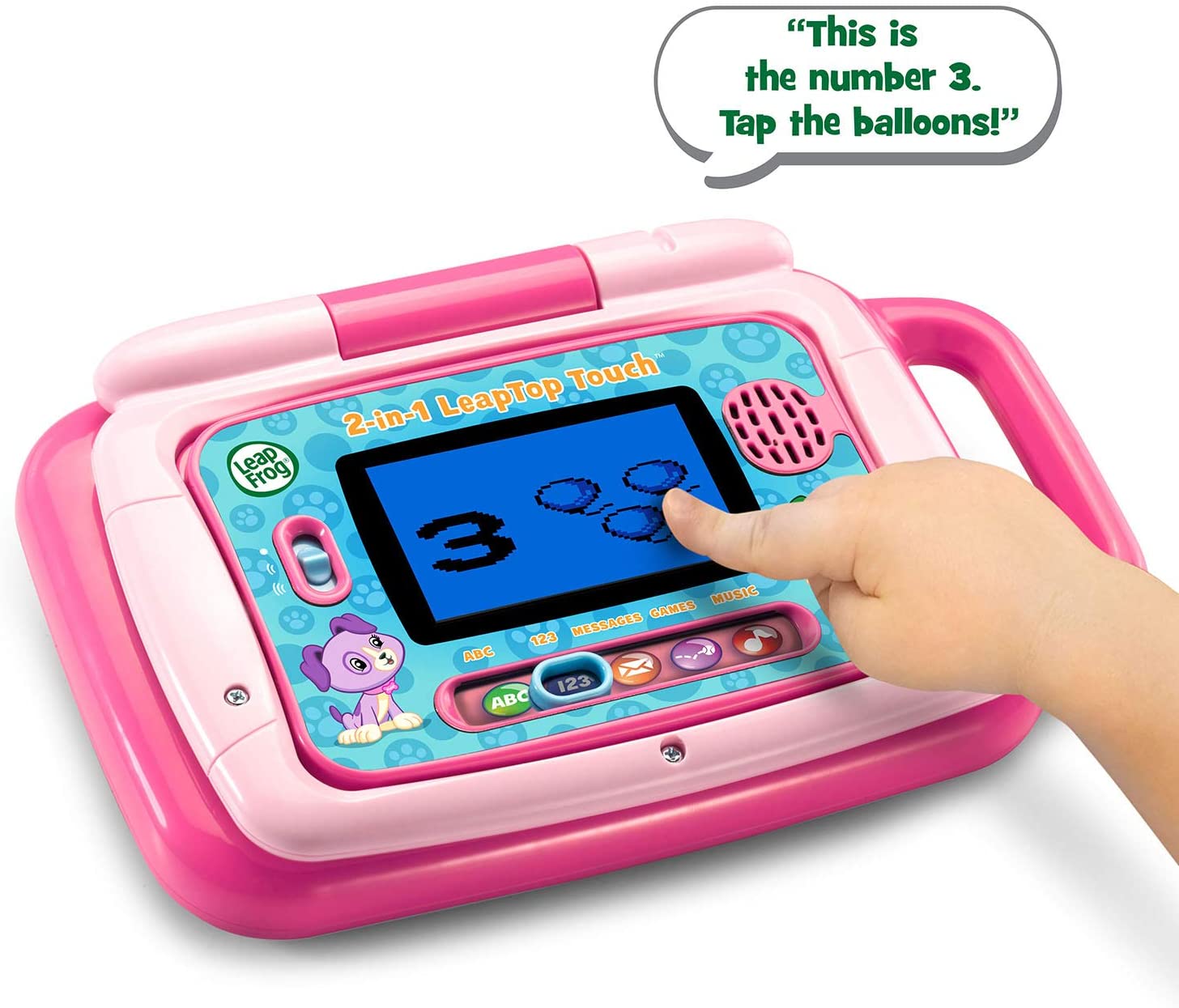 LeapFrog 2-in-1 LeapTop Touch, สีชมพู 2,990 - บาท