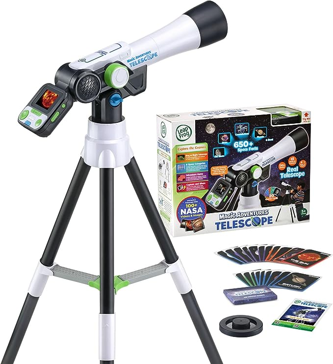ใหม่ นำเข้า US LeapFrog Magic Adventures Telescope กล้องโทรทรรศน์ผจญภัยเวทมนตร์ 4,590 บาท