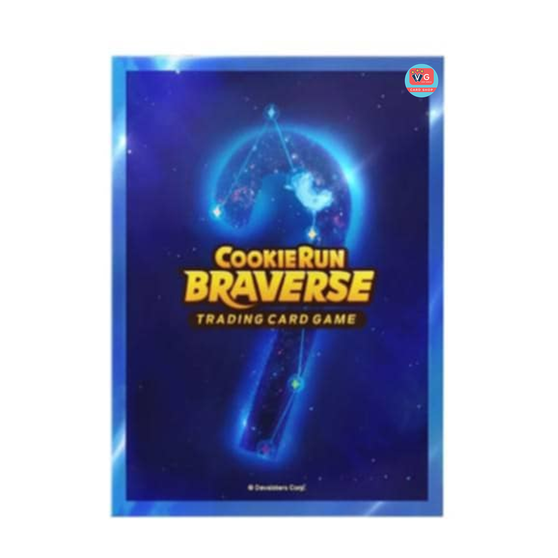 สลีฟ CookieRun Premium Hologram สีน้ำเงิน TCG Sleeves ซองใส่การ์ด 61 ซอง