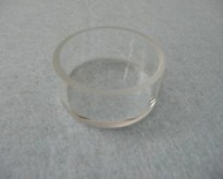NipponDenshoku รหัสสินค้า2301ภาชนะพลาสติกบรรจุสำหรับเครื่องวัดสี,Round cell for color meter(for ZE-6000)Dia.35x15mm.
