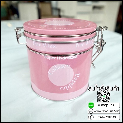 คอลลาเจนเพียว ฝนฝน Pure White Collagen Peptides By FonnFonn แพคเกจใหม่