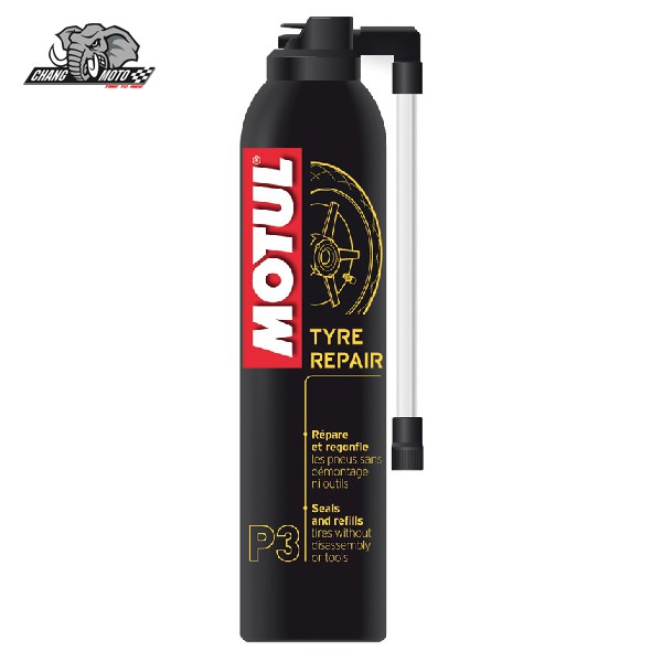 MOTUL สเปรย์เติมลมและซิล ยาง MC CARE ™ P3 Tyre Repair
