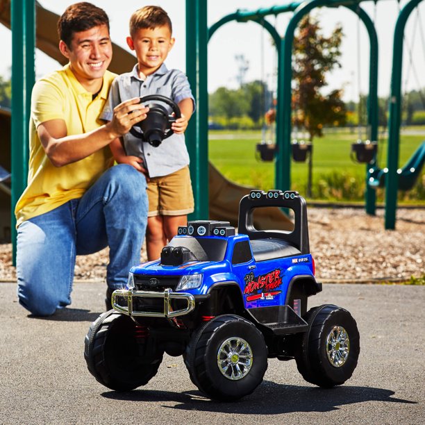 Huffy 12V Battery-Powered Remote-Control Monster Truck Ride-On Toy ราคา 4,990 - บาท