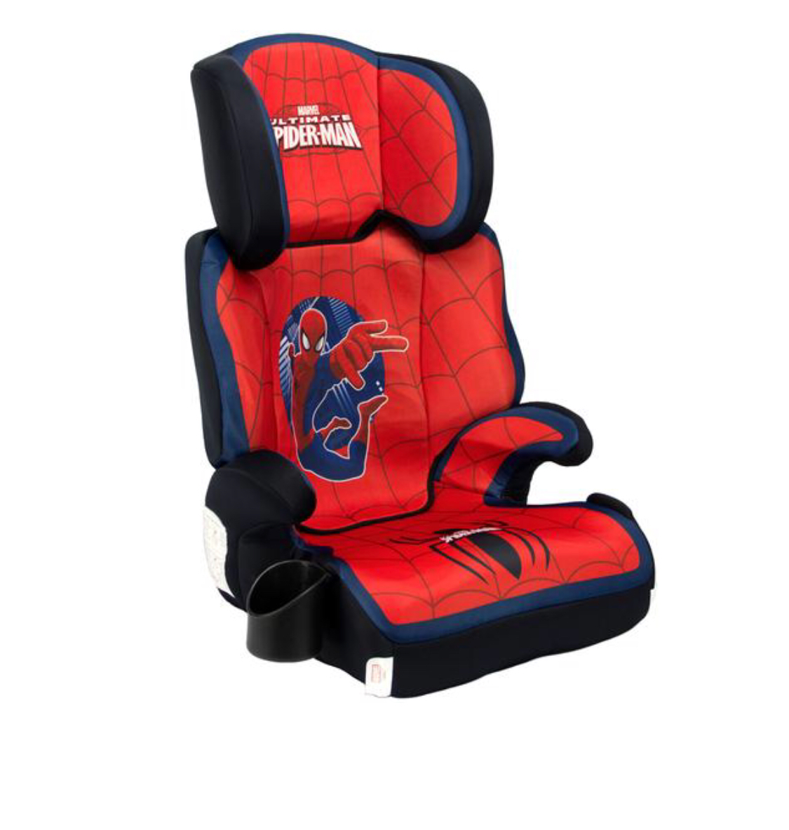 บูสเตอร์ซีท คาร์ซีทสำหรับเด็กโต แบบแยกส่วนได้ ลาย สไปเดอร์แมน KidsEmbrace Marvel Ultimate Spider-Man High Back Booster Car Seat เพิ่มความปลอดภัยให้ทุกการเดินทางของลูกรัก นำเข้าจาก USA ของแท้ 100% ราคา 7,490 บาท
