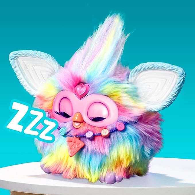 นำเข้าUSA Furby Tie Dye, 15 Fashion Accessories, Interactive Plush Toys ตุ๊กตาแบบโต้ตอบ ราคา 3,590 บาท