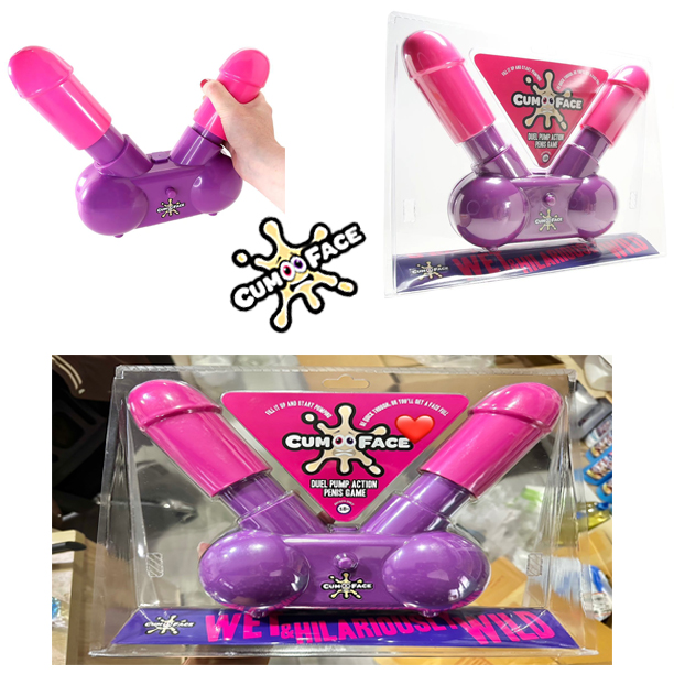 ของเล่นวงเหล้าามาแล้วจ้าCum Face Duel Pump Action Penis Game ราคา 2,990 บาท