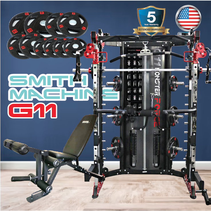 Jammer Arms แจมเมอร์ อาร์ม อุปกรณ์เสริมใช้กับ Smith Machine MONSTER FORCE G11 สมิทแมชชีนG11