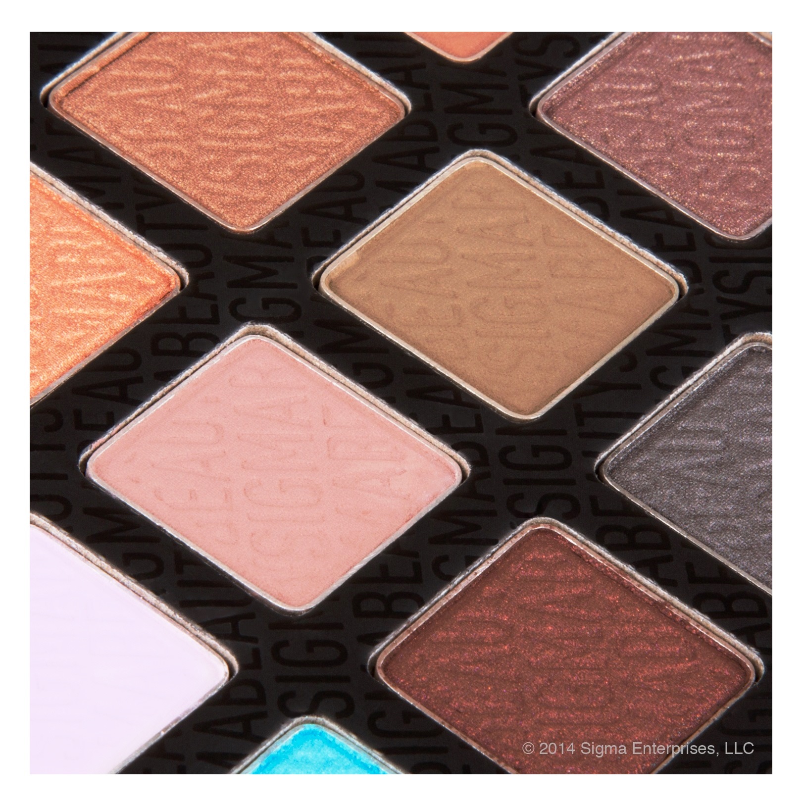 SIGMA :: Eye Shadow Palette - Smoke Screen พาเลทท์ 12 เฉดสี รวมโทนสีที่แตกต่างไว้ด้วยกัน