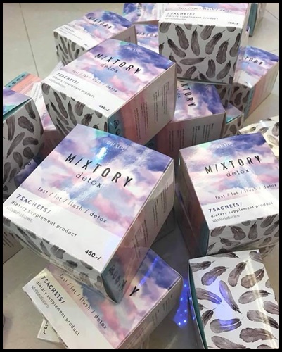 Mixtory Detox ผลิตภัณฑ์ลดน้ำหนักและดีท๊อกซ์