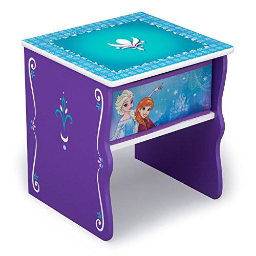 Delta Children Side Table with Storage, Disney Frozen
