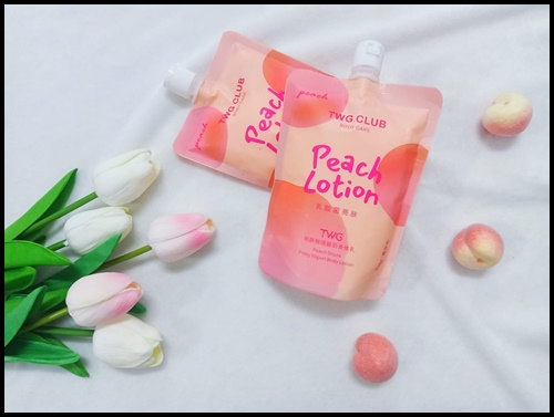 โลชั่นพีช TWG CLUB Peach Lotion แบบซอง