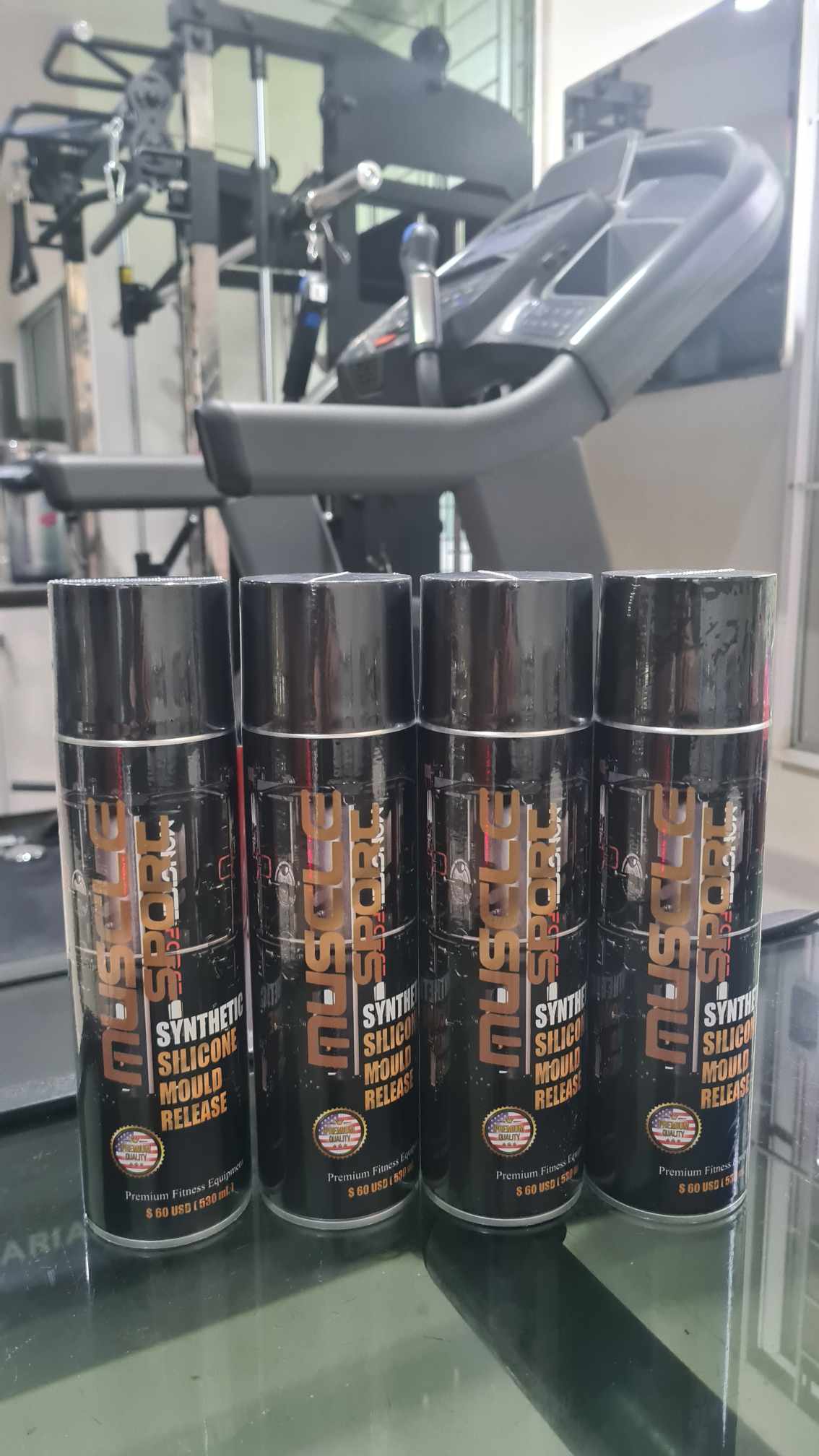 สเปรย์ลู่วิ่งไฟฟ้า Muscle Sport สเปรย์บำรุงสายพานลู่วิ่งไฟฟ้า