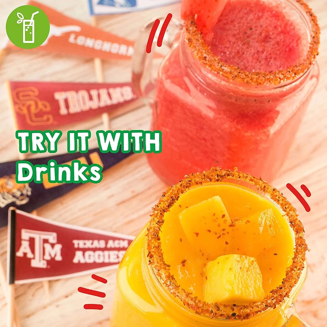 NEW ผงเครื่องเทศ นำเข้า🇺🇸 Tajin เครื่องปรุงรสพร้อมมะนาว Mini 0.35 oz. ราคา 50 บาท/ ขวด