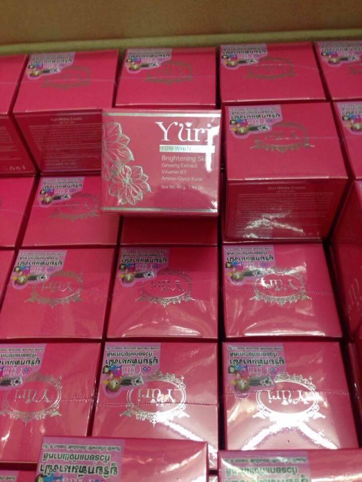 Yuri White Cream โสมยูริแพ็คเกจใหม่ 40 g