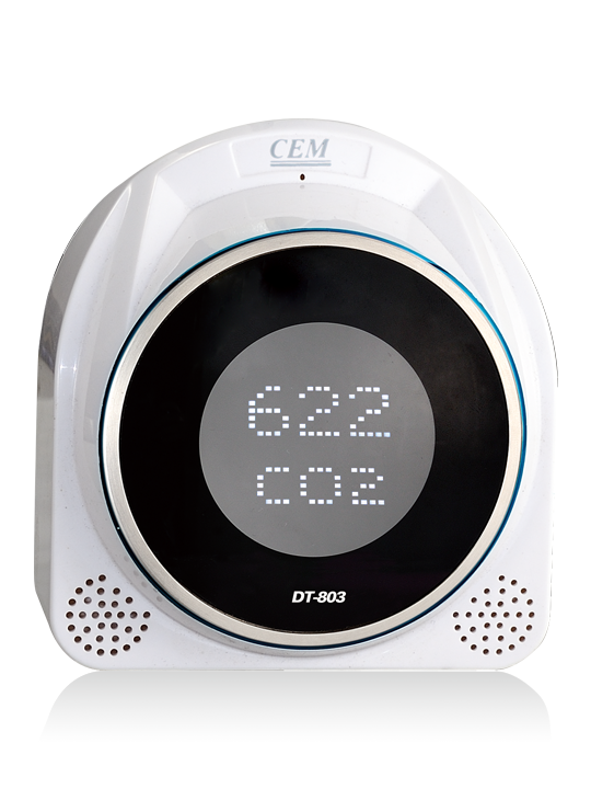 CEM รุ่นDT-803เครื่องวัดก๊าซคาร์บอนไดออกไซด์,DT-803 Desktop Indoor Air Quality CO2 Monitor
