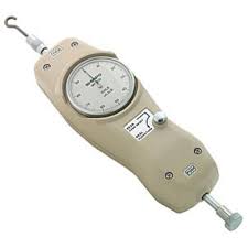 Shimpo รุ่นMF-300Nเครื่องทดสอบแรงดึงแรงกดแบบสเกลเข็มAnalog Force Gauges 300N 30.59kg, ±0.2%/R.C.(Stroke:10mm)