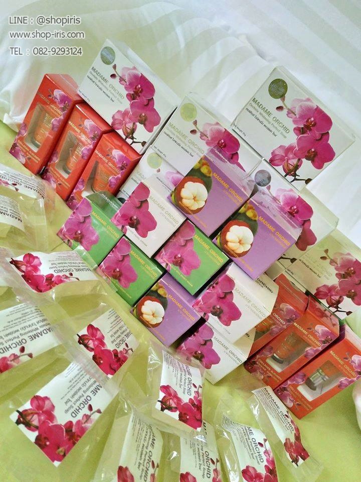 สบู่ไข่ขาววิปโฟม Orchids Whitening Perfect Soap By Madame Orchids