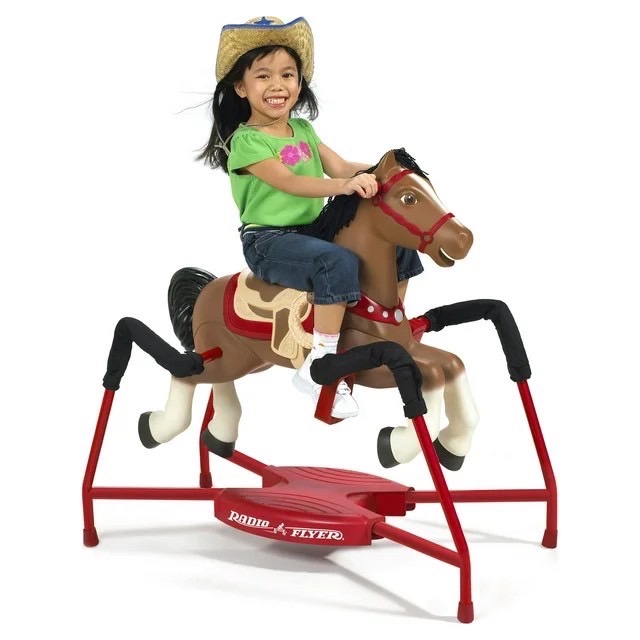 นำเข้า US Radio Flyer, Blaze Interactive Spring Horse, Ride-on with Sounds for Boys and Girls - ราคา 9,500 บาท
