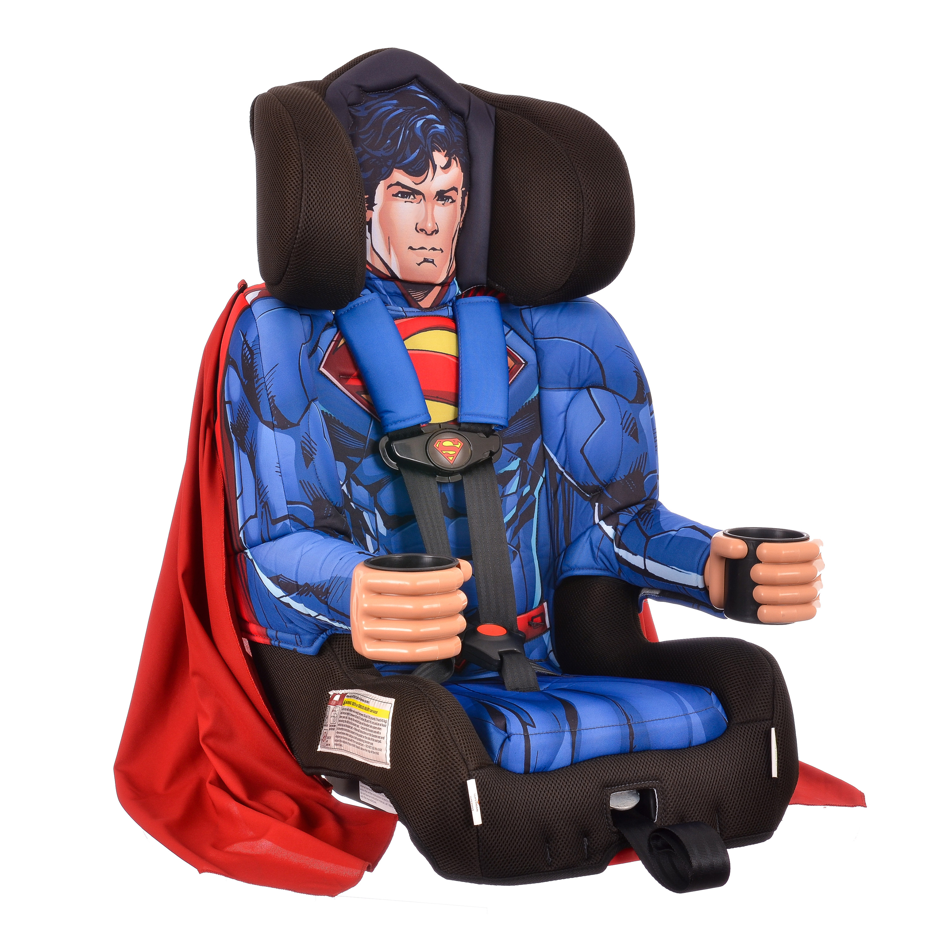 คาร์ซีทสำหรับเด็กโต ลายซุปเปอร์แมน การ์ตูนคาแรคเตอร์ตัวโปรด KidsEmbrace Combination Booster Car Seat, DC Comics Superman ใช้ได้ตั้งแต่ 2 ขวบ ถึง 8 ขวบ