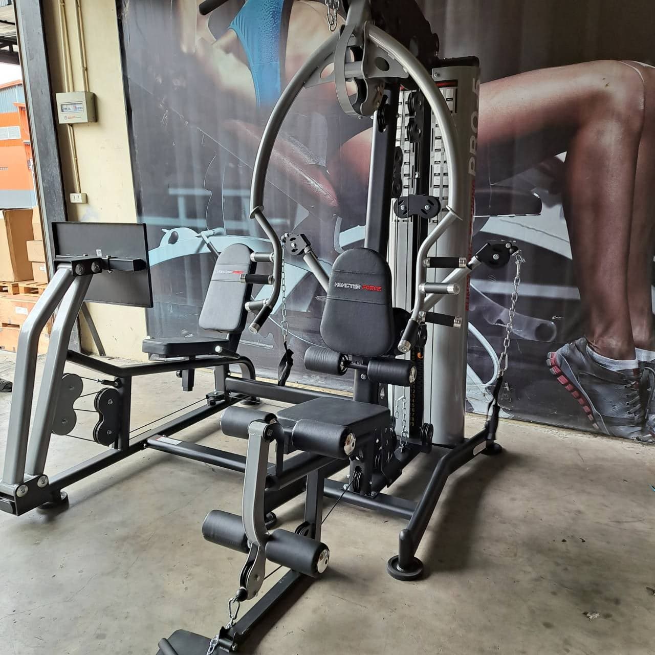 Homegym Monster ForcePro5 โฮมยิม 2 STATION USA