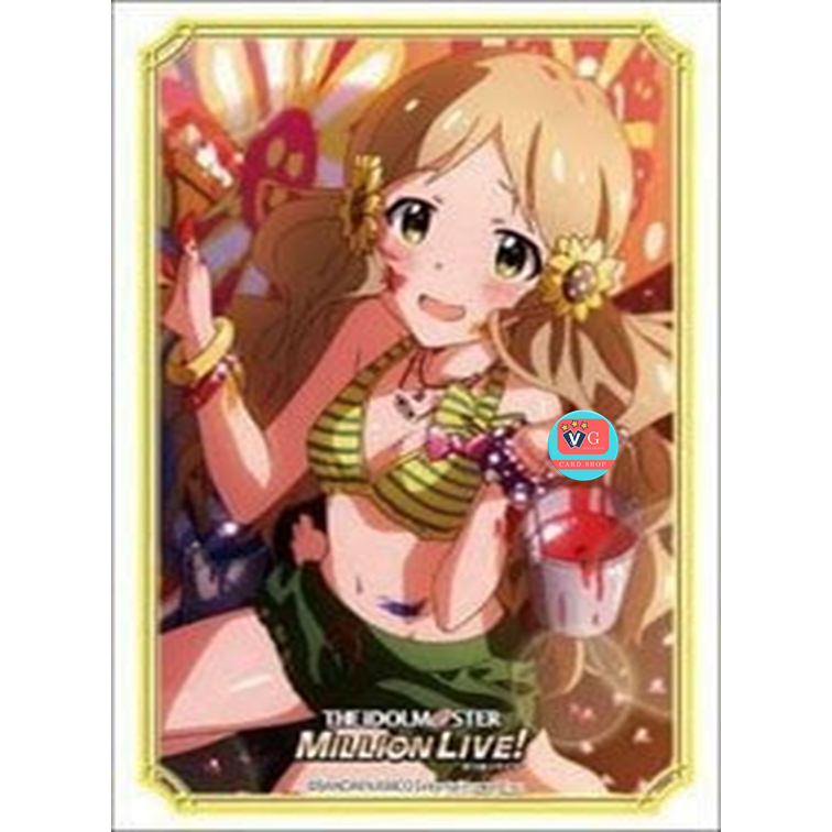 Bushiroad Sleeve Collection HG Vol.3460 The Idolmaster Million Live! Welcome to the New St@ge Roco (Card Sleeve) ซองใส่การ์ด สลีฟบัดดี้ไฟท์ โปเกมอน 75ใบ