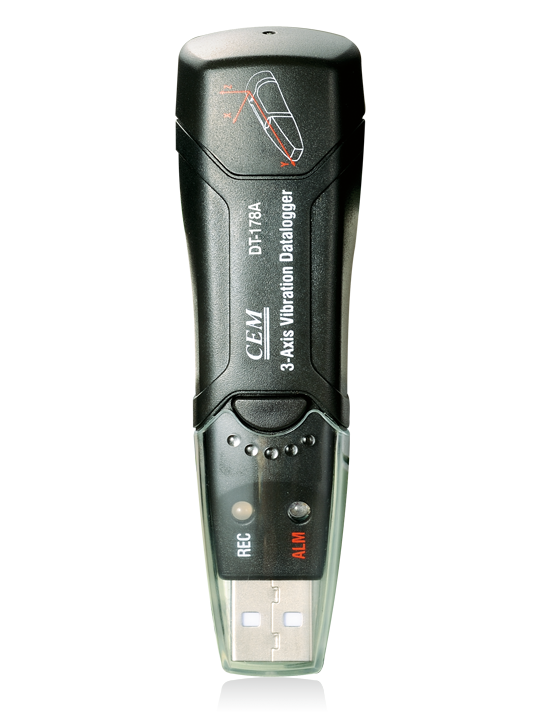 CEM รุ่นDT-178Bเครื่องวัดและบันทึกค่าข้อมูลสั่นสะเทือน,Data Logger3-axis vibration datalogger