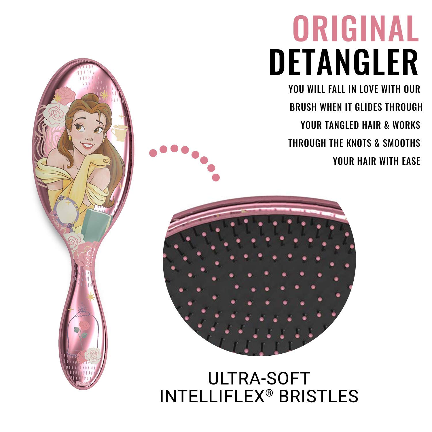 แปรงหวีผม Wet Brush Disney's Collection Belle Wholehearted Original Detangler Brush ราคา 690 บาท