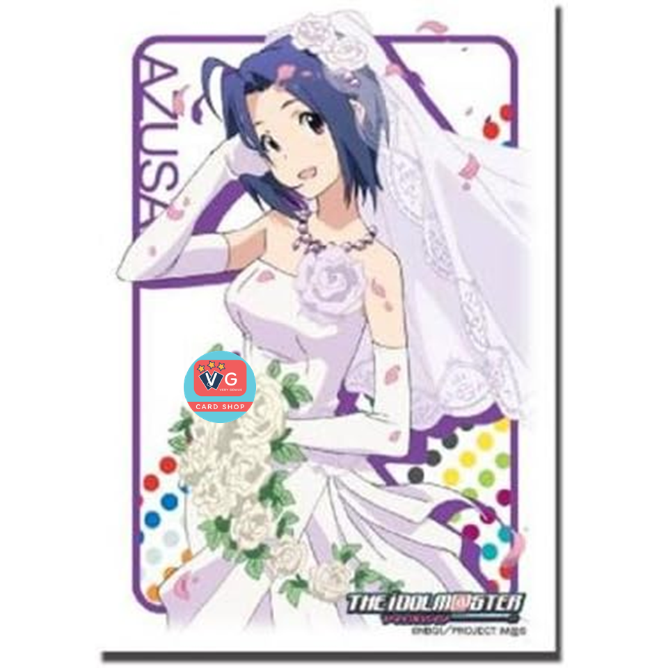 สลีฟบัดดี้ไฟท์ Bushiroad Sleeve Collection HG Vol.383 - The Idolmaster [Azusa Miura] ซองใส่การ์ด 60 ใบ สลีฟโปเกมอน