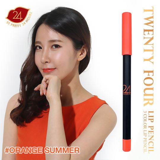 ทเวนตี้โฟร์ ลิป เพนซิล (Twenty Four Lip Pencil 3 Color lip)