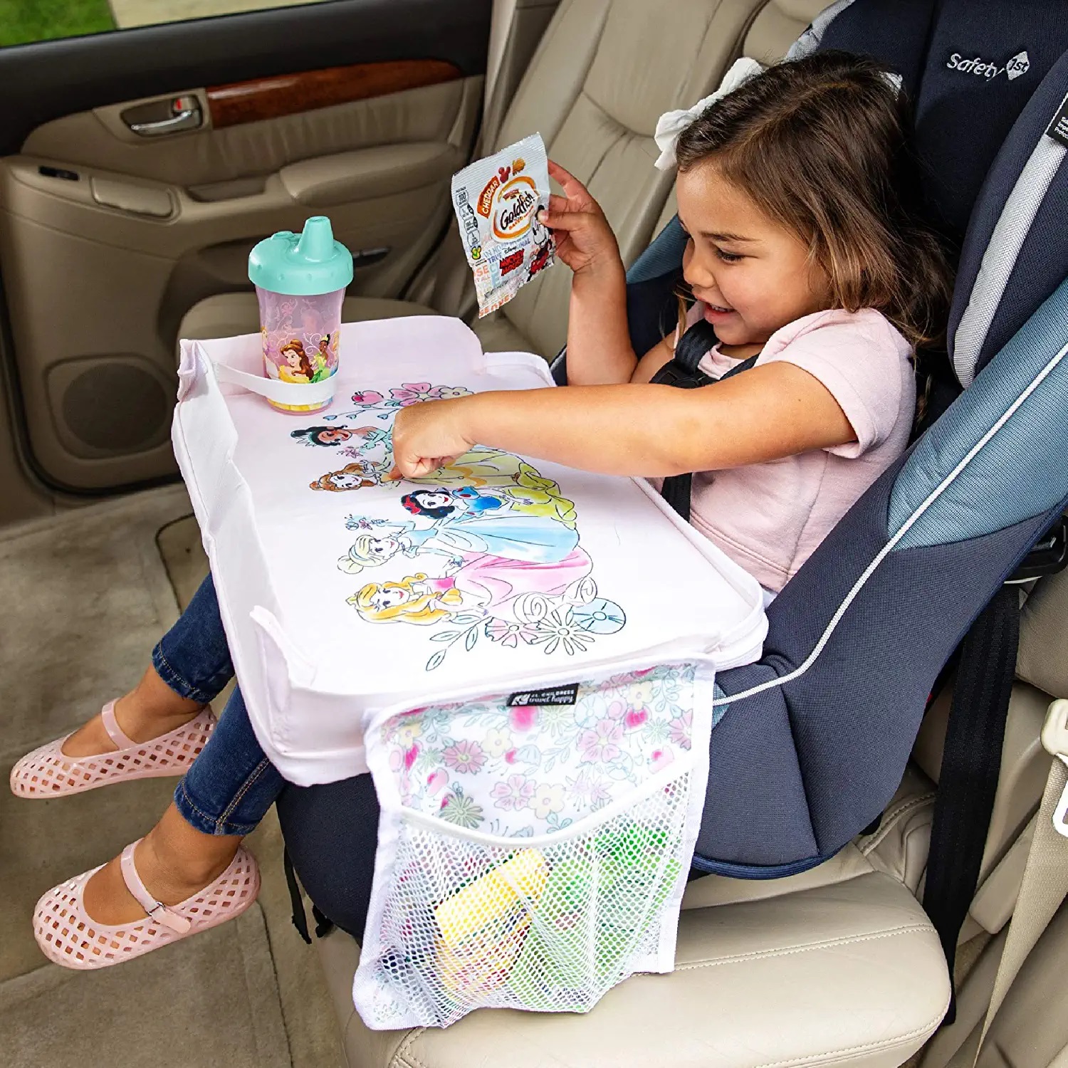 ถาดและที่วางแท็บเล็ต Childress Disney Baby by 3-in-1 Car Seat Lap Tray for Toddlers & Kids, Princess ราคา 1990 บาท