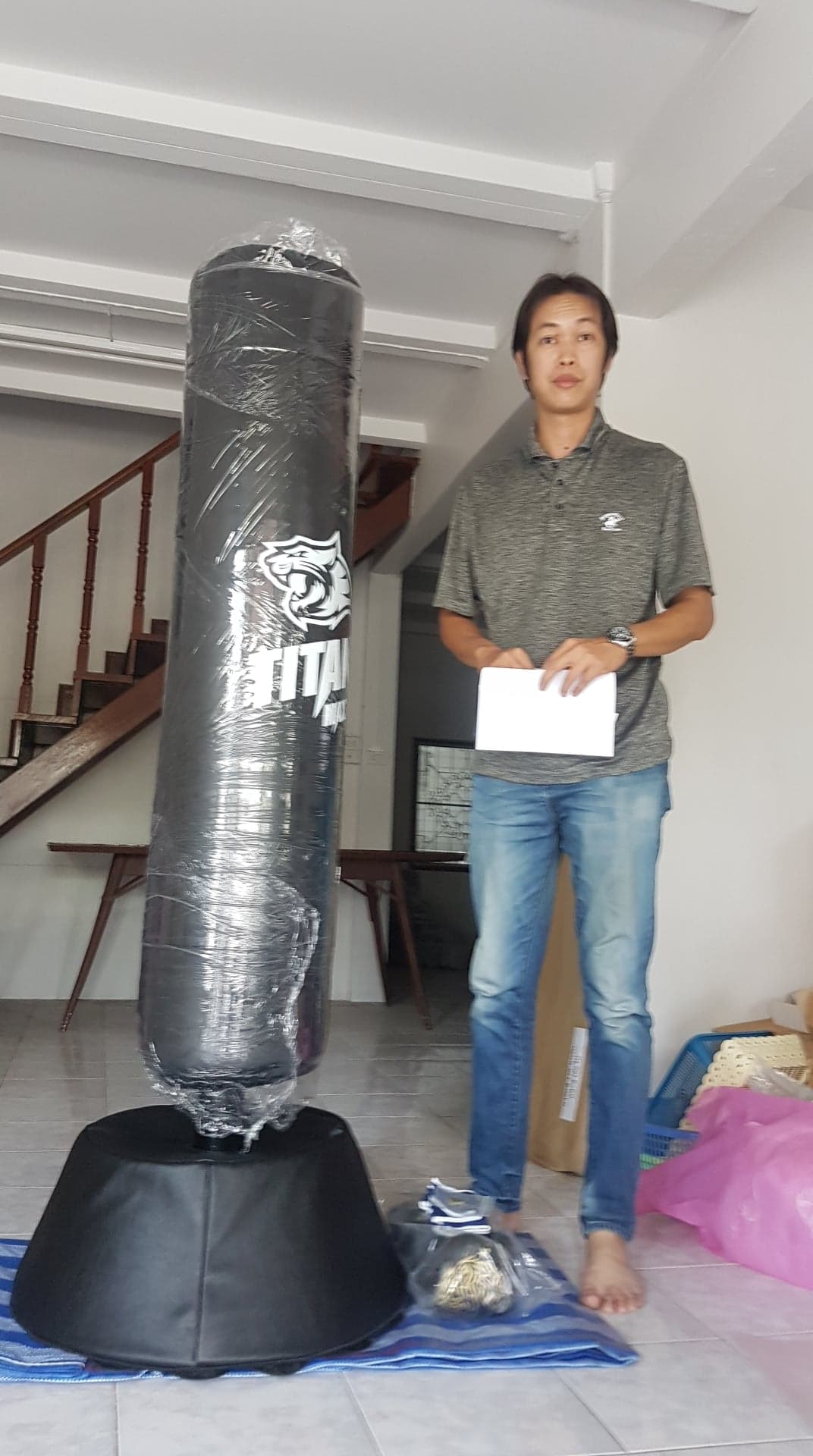 กระสอบทรายตั้งพื้น TitanMaxz