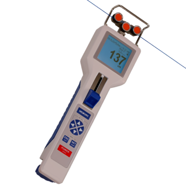 CheckLine รุ่น DTX-200 เครื่องวัดและบันทึกข้อมูลความตึงแบบดิจิตอลแสดงผลแบบตัวเลข , Hand-held digital tension meter with Data-Logging , tension range: 0.2～200.0 grams or cN / 0.1 ,head:66 mm
