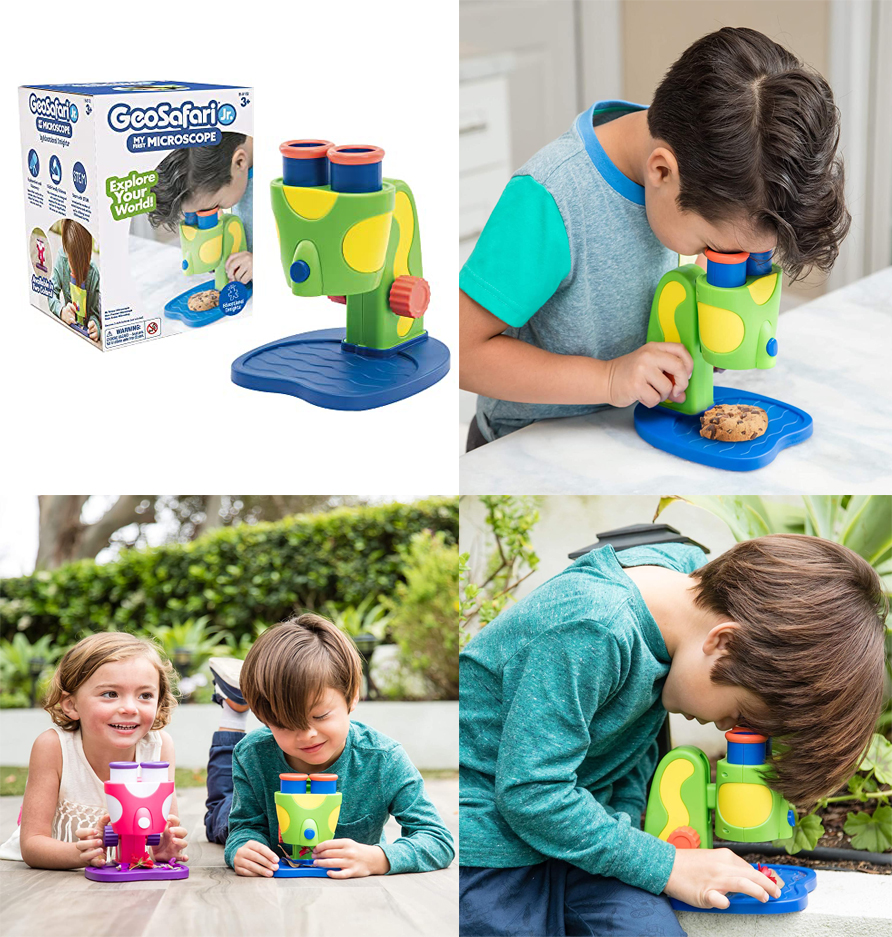 นำเข้า🇺🇸กล้องจุลทรรศน์ GeoSafari Jr. My First Kids Microscope Toy, วิทยาศาสตร์ก่อนวัยเรียน, ราคา 1,990 บาท
