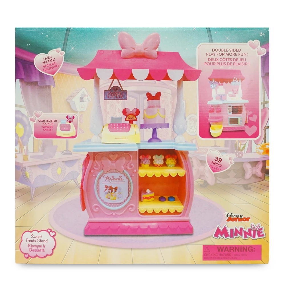 ร้านขนมหวานมินนี่เมาส์ ขนาดใหญ่ Minnie Mouse Sweet Treats Stand Play Set "ลิขสิทธิ์แท้จาก Shop Disney USA" ราคา 4190 - บาท
