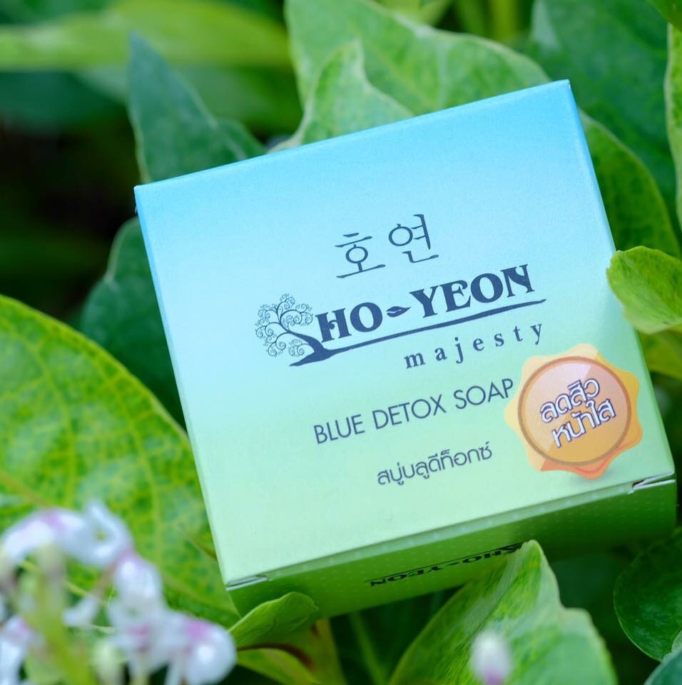 สบู่บลูโฮยอน ดีท็อกซ์ (BLUE DETOX SOAP By โฮยอน)